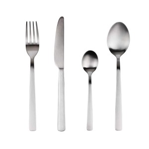 Cutlery San Ignacio Root Stainless steel Recycled Matt