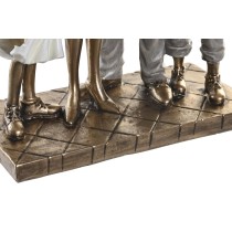 Deko-Figur DKD Home Decor 24 x 11,5 x 34 cm Bunt Familie (2 Stück)