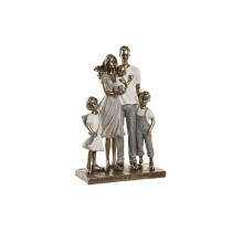 Deko-Figur DKD Home Decor 24 x 11,5 x 34 cm Bunt Familie (2 Stück)