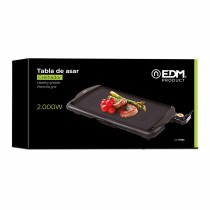 Palcha à Griller Lisse EDM 07663 Noir 2000 W