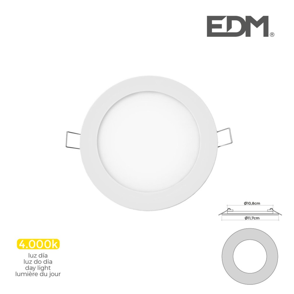 LED-Deckenstrahler EDM 31602 A G 6 W 320 Lm (4000 K)