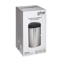 Waste bin 5five Simply Smart Stainless steel 42 L Silver