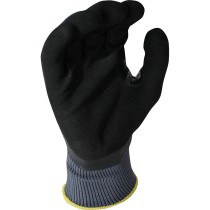 Work Gloves JUBA Black Nitrile