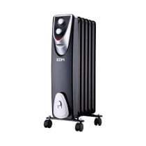 Radiateur EDM 07126 Black Edition Noir/Gris 1000 W