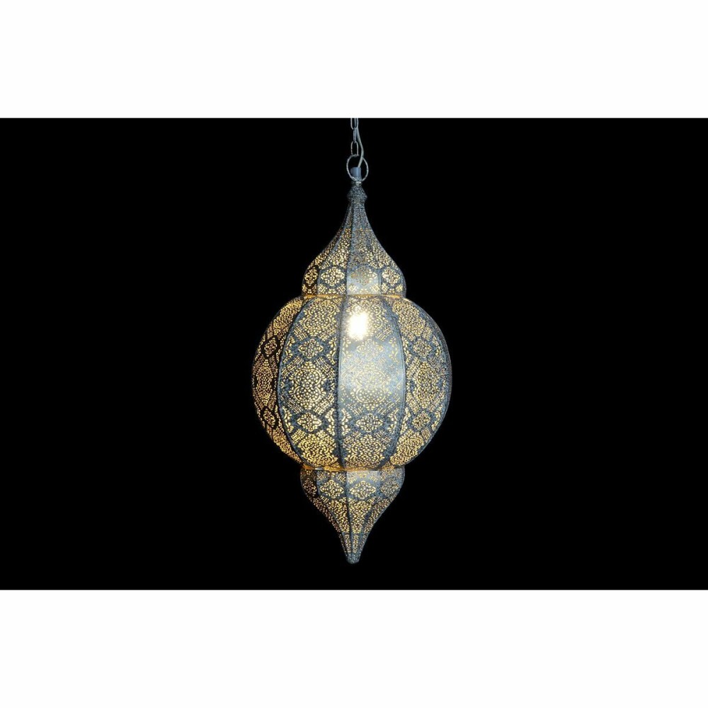 Ceiling Light DKD Home Decor White Golden Iron 50 W 30 x 30 x 65 cm