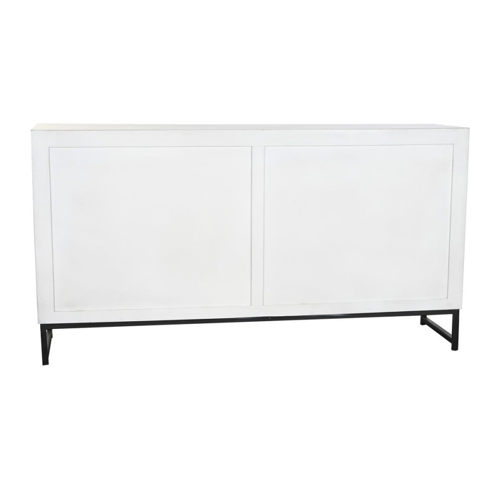 Buffet DKD Home Decor Céramique Gris Blanc Bois de manguier (150 x 38 x 80 cm)