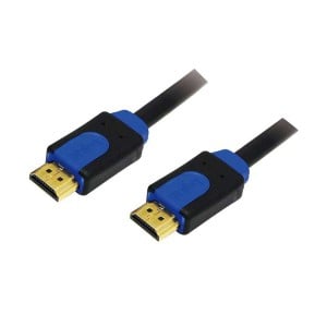 Câble HDMI LogiLink Bleu Noir Bleu/Noir 15 m