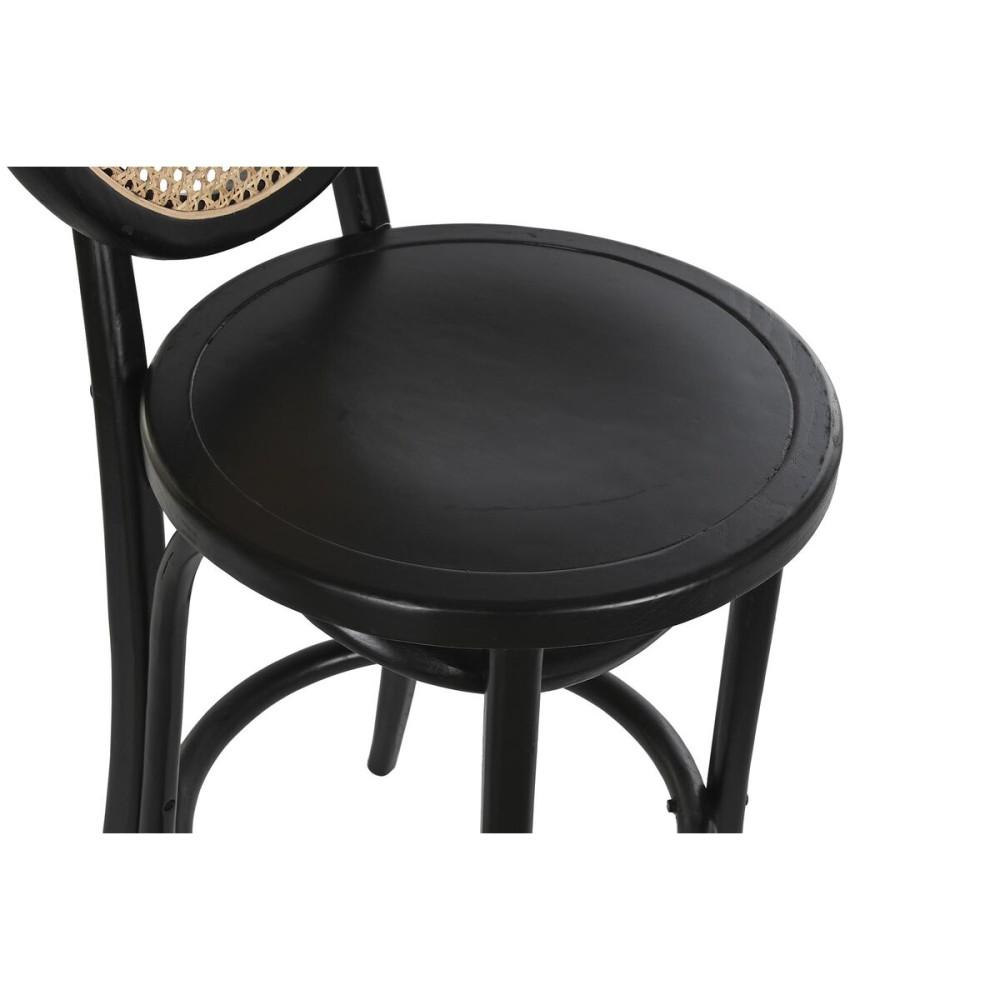 Stool DKD Home Decor 43 x 43 x 108 cm Black