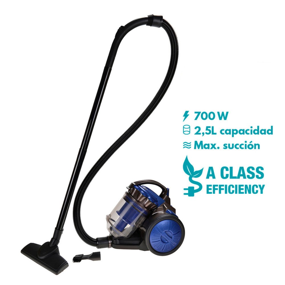 Aspirateur sans sac EDM 07696 Bleu 700 W