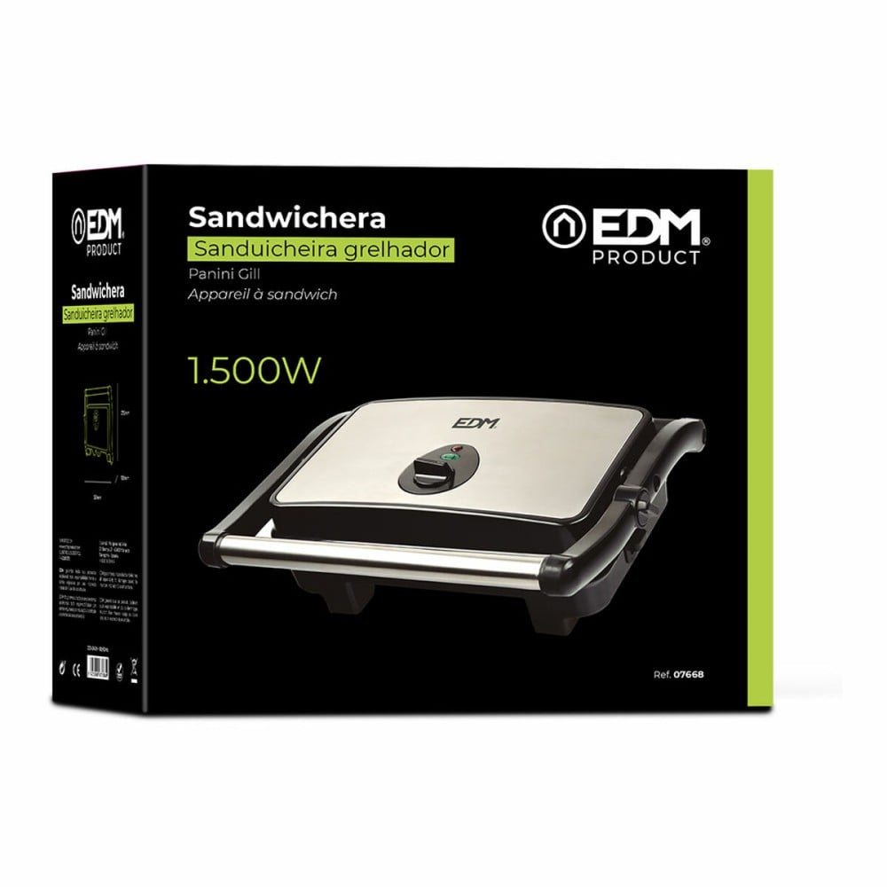 Sandwich Maker EDM 07668 1600 W Multicolour