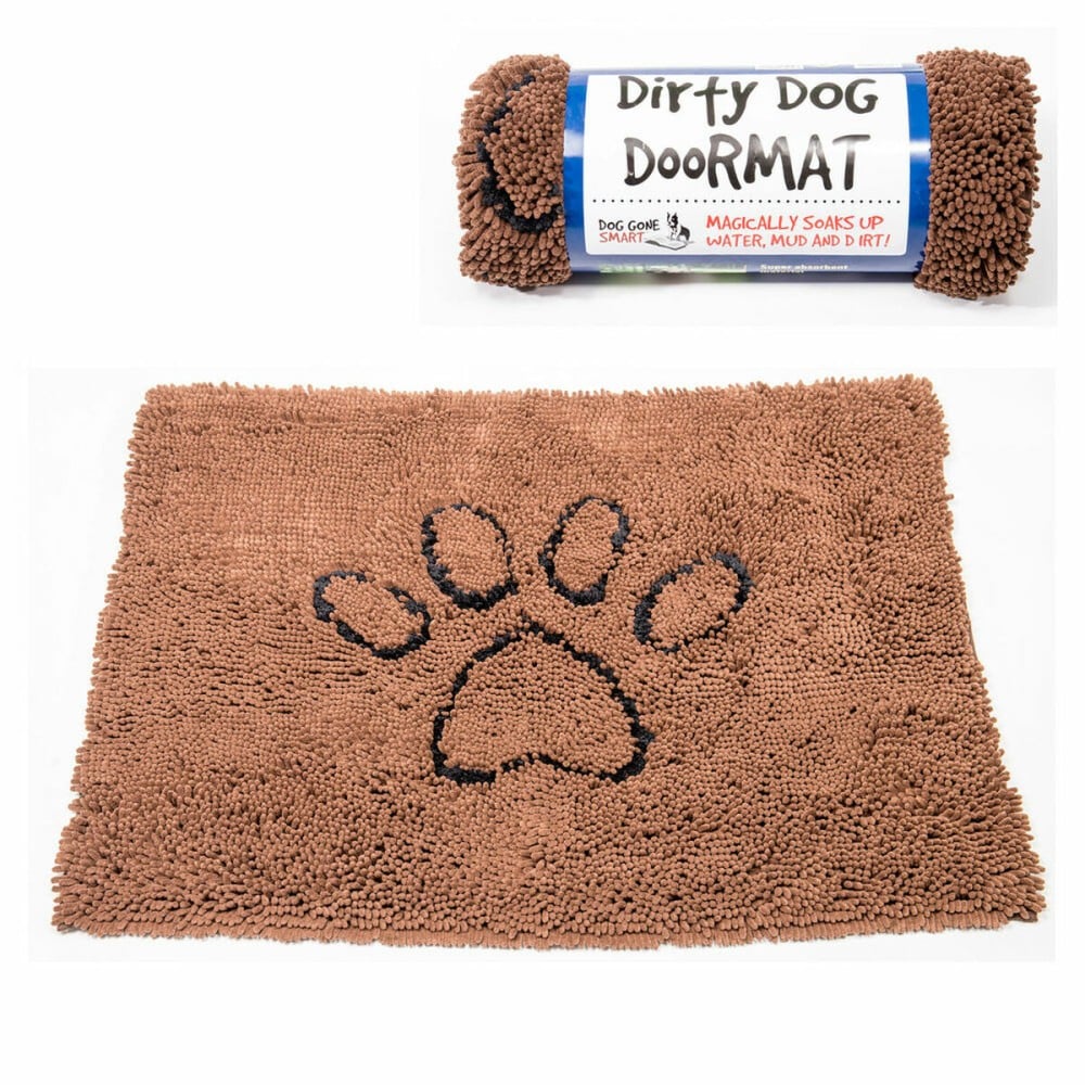 Tapis pour chien Dog Gone Smart Microfibres Marron (89 x 66 cm)