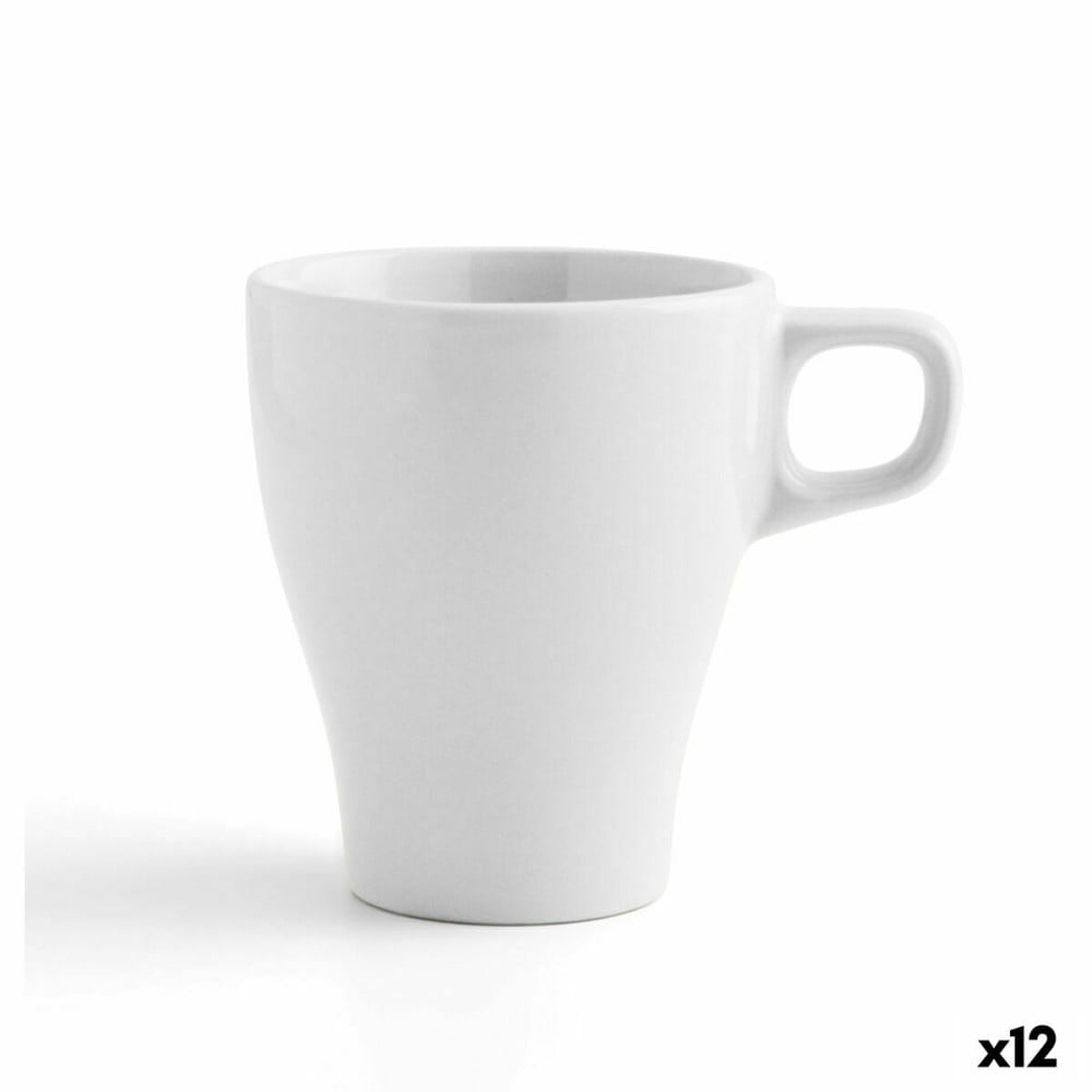 Tasse Quid Appila Céramique Blanc (28 cl) (Pack 12x)