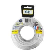 Cable EDM 28154 White 3 x 2,5 mm 20 m