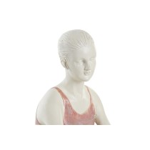 Deko-Figur DKD Home Decor Romantisch Ballett-Tänzerin 16 x 11 x 17 cm (2 Stück)