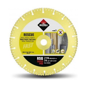 Cutting disc Rubi superpro r30900 115 mm