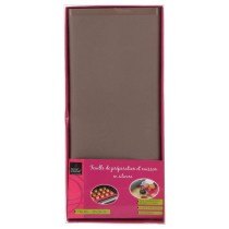 Backmatte Secret de Gourmet Herd Grau Silikon 38 x 28 cm