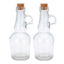 Gewürzset Excellent Houseware Ölfläschchen Essigflasche 250 ml