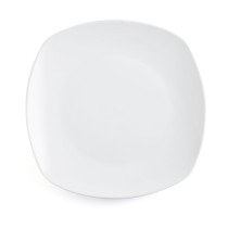 Assiette plate Quid Novo Vinci Blanc Céramique Ø 26,6 cm 26,6 cm (6 Unités) (Pack 6x)