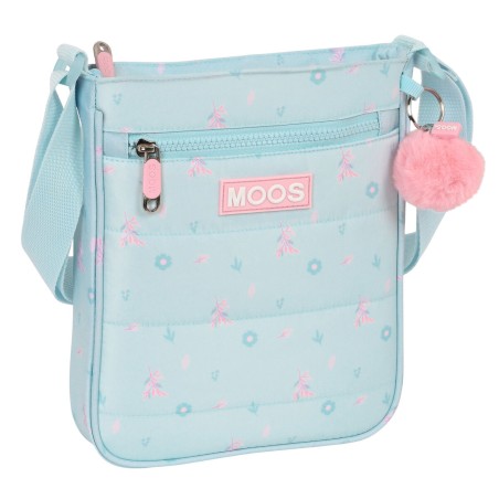 Shoulder Bag Moos Garden 21 x 25 x 4.5 cm Turquoise