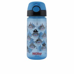 Training Glass Nûby Taza Shark 540 ml Blue