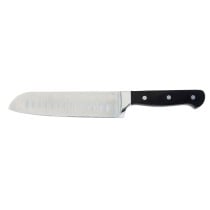 Santoku Knife Quid Professional Inox Chef Black Black Metal (Pack 6x)