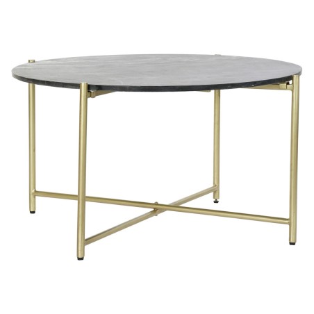 Centre Table DKD Home Decor 81 x 81 x 44 cm Marble Iron