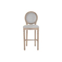 Hocker DKD Home Decor Grau Hellgrau Tanne 48 x 42 x 121 cm