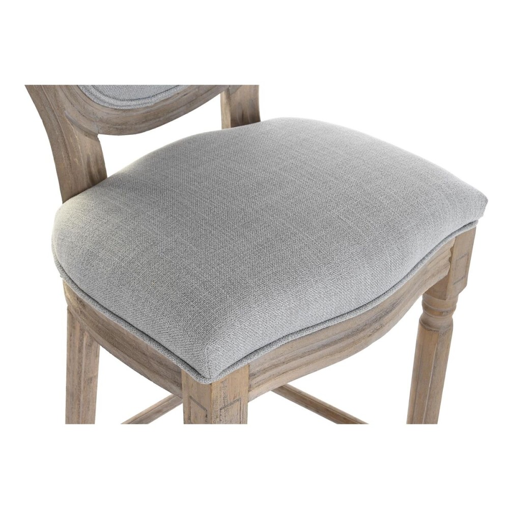 Tabouret DKD Home Decor Gris Gris clair Sapin 48 x 42 x 121 cm