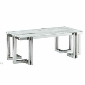 Dining Table DKD Home Decor Crystal Steel (180 x 90 x 76 cm)