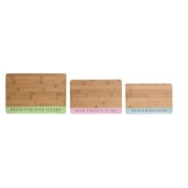 Cutting board DKD Home Decor Blue Green Pink Bamboo 33,5 x 22,4 x 1,2 cm