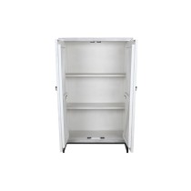 Cupboard DKD Home Decor Grey White Mango wood (90 x 38 x 150 cm)