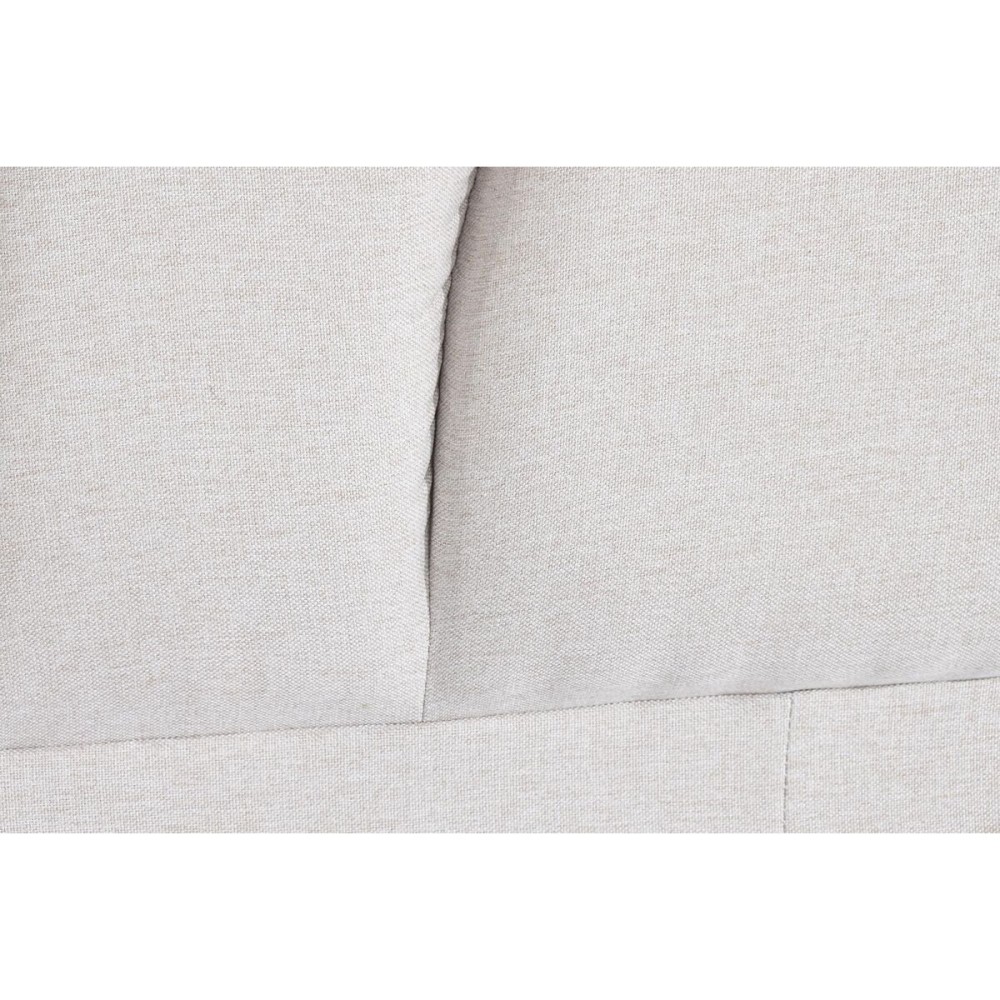 Kopfende des Betts DKD Home Decor Beige Holz MDF 157 x 8 x 160 cm