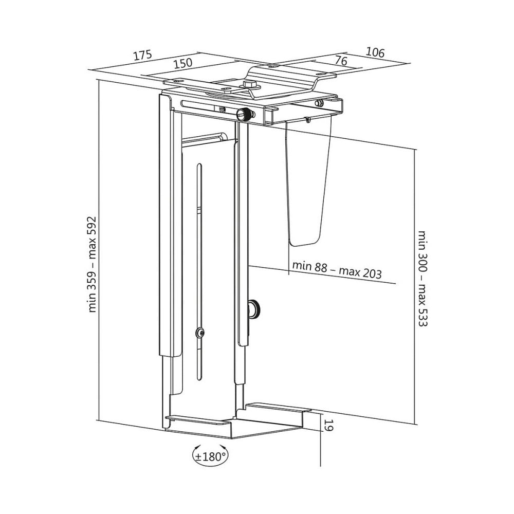 Holder LogiLink Tower