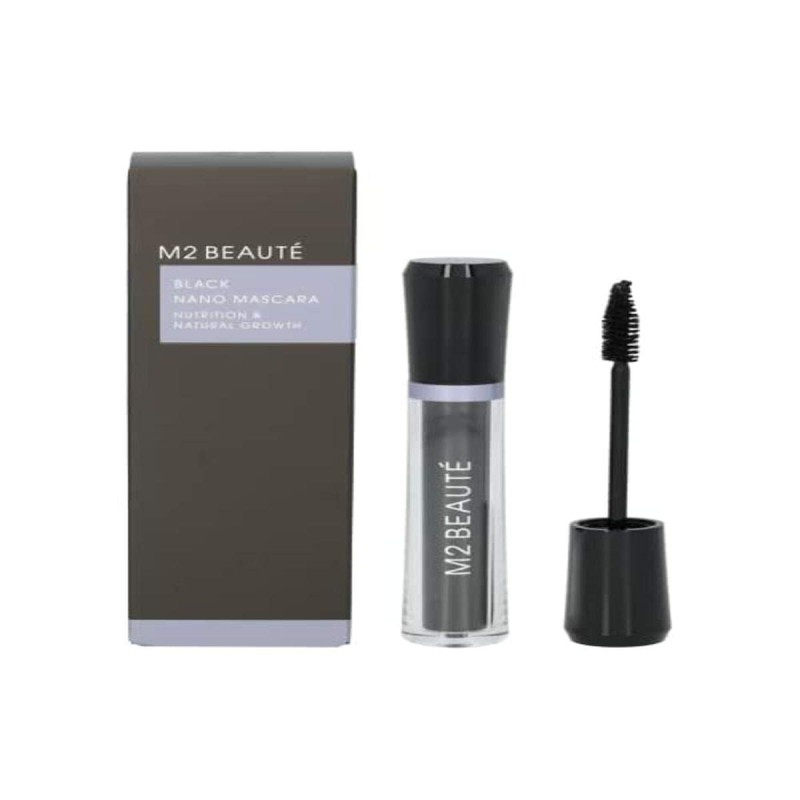 Wimperntusche M2 Beauté Black Nano Nahrhaft 6 ml