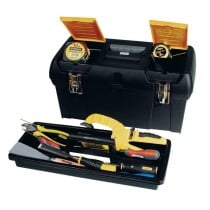 Boîte à outils avec compartiments Stanley Millenium fermeture métallique (48 cm)