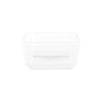 Snack tray DKD Home Decor Natural Bamboo Crystal 280 ml 32 x 21 x 6 cm