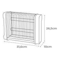 Antimoustiques Électrique EDM 06520 Noir 6 W RMS x 2 12 W 31,6 x 10 x 26,3 cm