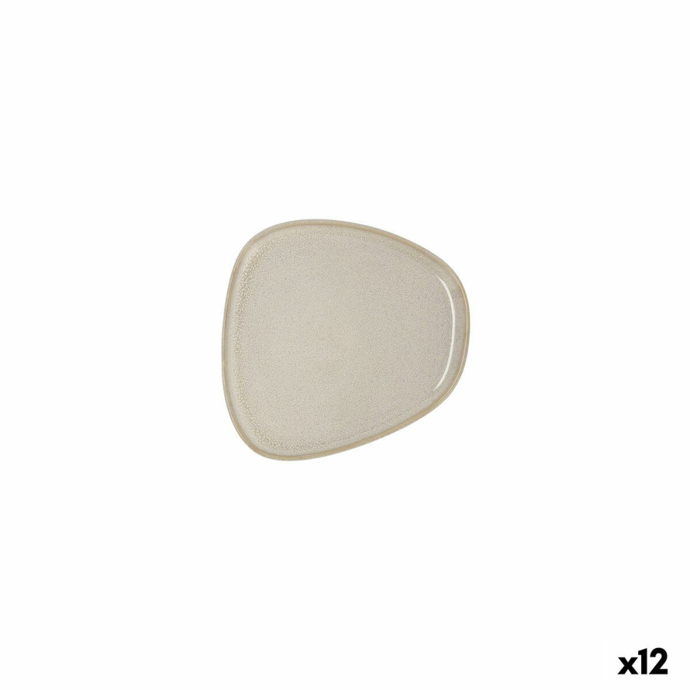 Assiette plate Bidasoa Ikonic Céramique Blanc (14 x 13,6 cm) (Pack 12x)