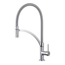 Mixer Tap EDM 01125 Ibiza Stainless steel Brass Zinc 4,9 x 20 x 44, 5 cm