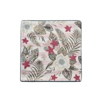 Kissenbezug DKD Home Decor Rosa grün Tropical 50 x 1 x 50 cm