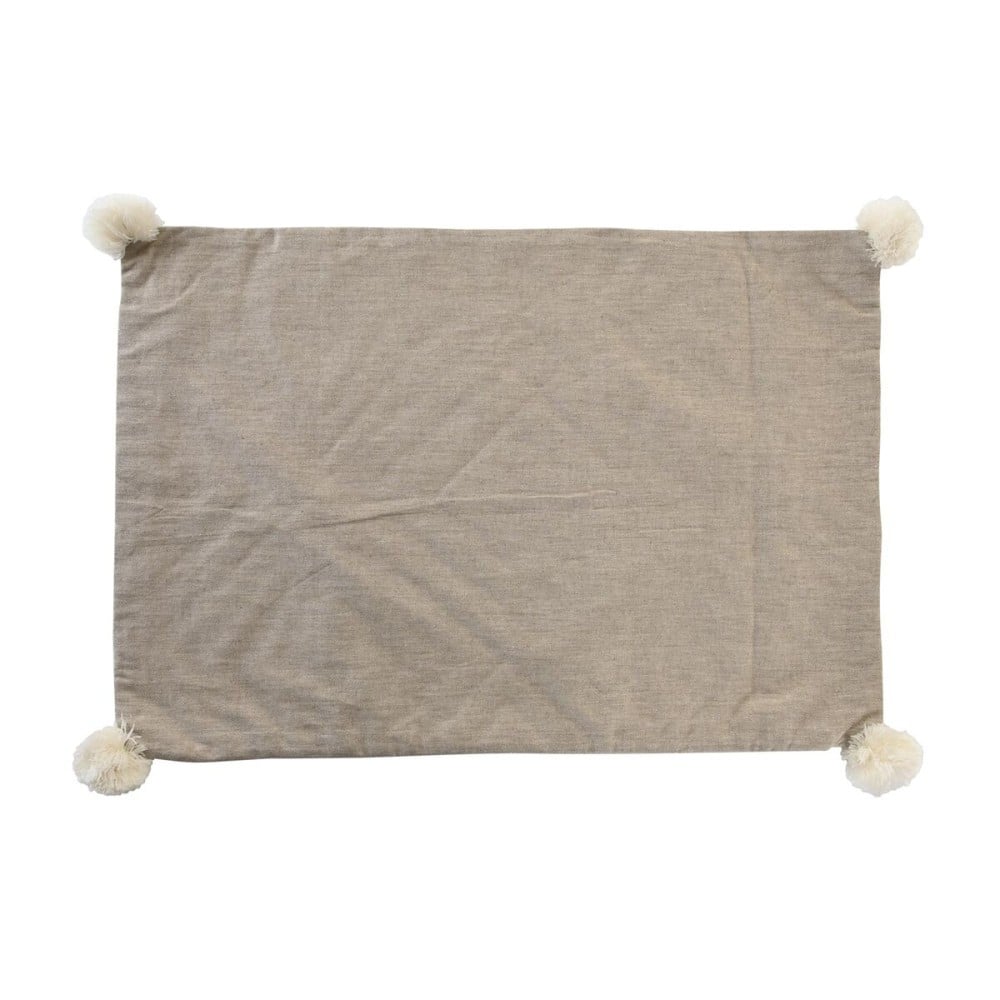 Housse de coussin DKD Home Decor 60 x 1 x 40 cm Gris