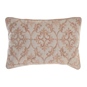 Cushion DKD Home Decor 60 x 15 x 40 cm 60 x 1 x 40 cm Beige Aluminium Traditional