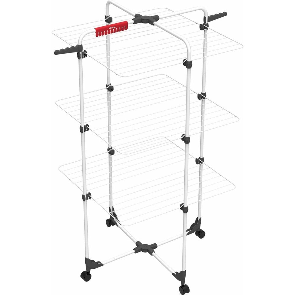 Wäscheständer Vileda Mixer Tower 3 71 x 71 x 137 cm Stahl