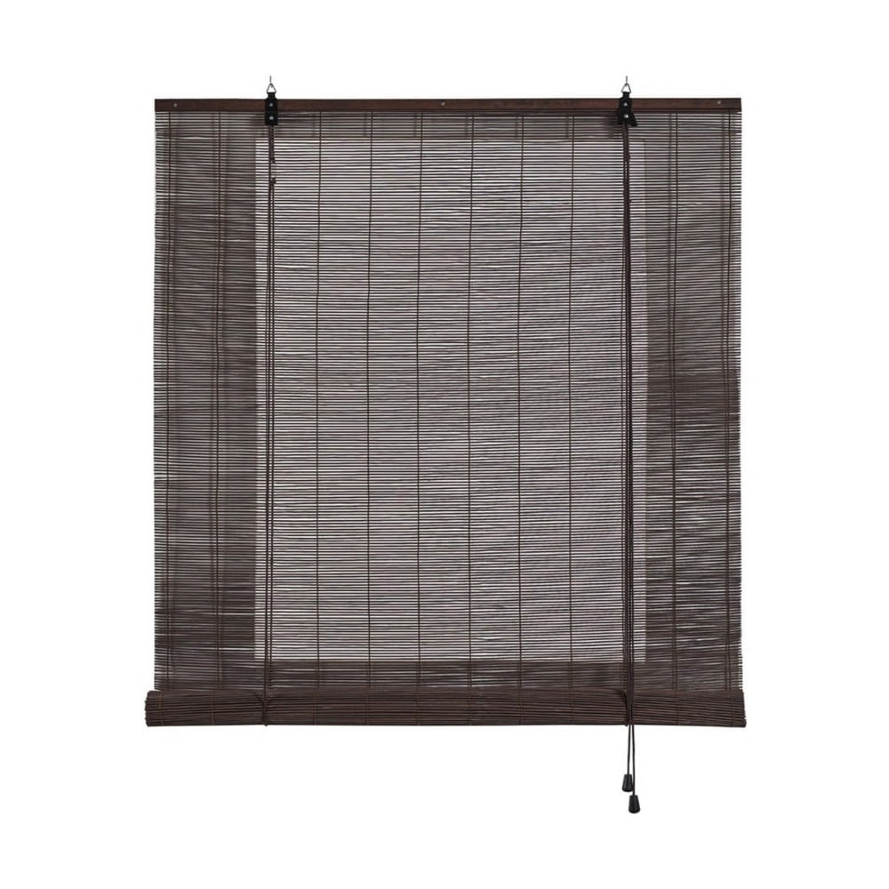 Roller blinds Stor Planet Ocre Dark brown Wengue Bamboo 120 x 175 cm