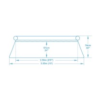 Aufblasbarer Pool Bestway 57270 ø 305 x 76 cm