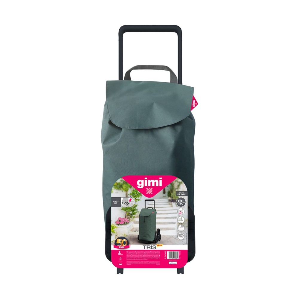 Panier à Courses Gimi Tris Urban Vert 52 L