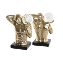 Bookend DKD Home Decor Resin Men Modern (31 x 10 x 19,3 cm)