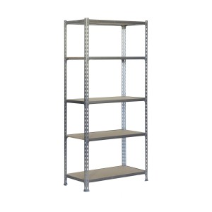 Shelves Simon Rack Maderclick 5/400 750 kg Metal Wood 5 Shelves Particleboard (180 x 90 x 40 cm)