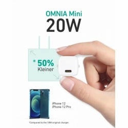 Chargeur mural Aukey Omnia Mini Blanc 20 W