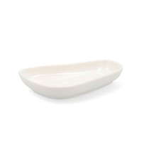 Plateau apéritif Quid Select Blanc Céramique Irrégulier (12 Unités) (Pack 12x)